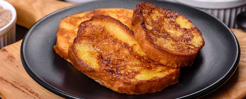 Des recettes étonnantes de Pain Perdu