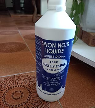 Savon Noir liquide de chez Marius Fabre