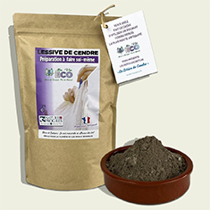 lessive de cendre seche