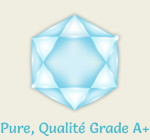 Pure, de qualité Grade A+