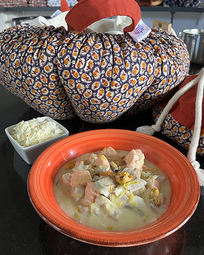 Blanquette de la mer en Marmite Norvégienne