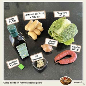 Recette du Caldo Verde en Marmite Norvégienne