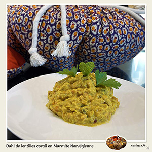 Dahl de lentilles corail en Marmite Norvégienne